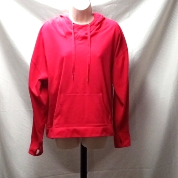 Reebox Fleece Pullover Hoodie, M, ink, Pre-owned - Picture 1 of 10